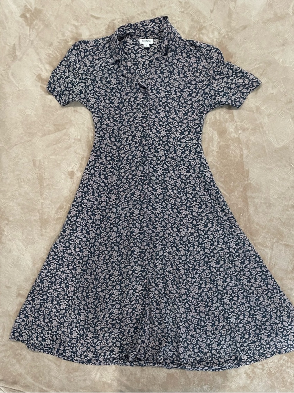 Vintage Dennis Paris Dress - Picture 2 of 11